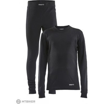 Craft CORE Dry Baselayer detský set čierna