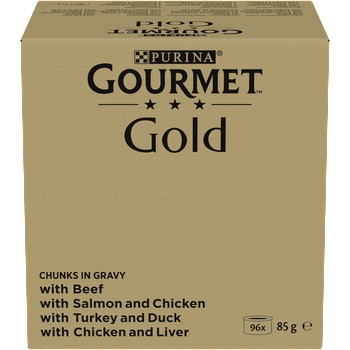 Gourmet Пурина Гурме Голд парченца в сос, микс 96x85g