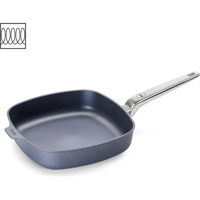 Woll Pánev Diamond Lite PRO s nerezovou rukojetí 28 x 28 cm