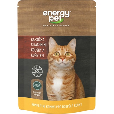 Energy Pet cat kačacie a kuracie 100 g