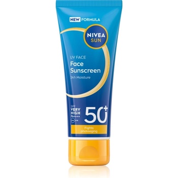 Nivea SUN UV FACE крем за лице за слънчеви бани SPF 50+ 40ml
