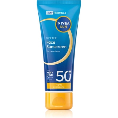 Nivea SUN UV FACE крем за лице за слънчеви бани SPF 50+ 40ml