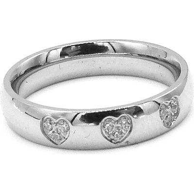 Steel Jewelry Prsten SRDCE Chirurgická ocel RI240150 6
