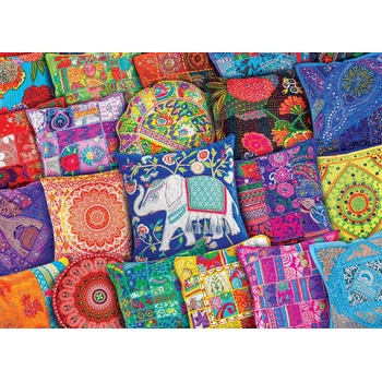 EUROGRAPHICS - Puzzle Indian Pillows - 1 000 piese
