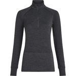 Icebreaker Дамско мериносово термобельо Icebreaker Women's Merino 260 Zoneknit L/S Half Zip Merino base layer - Jet Heather / 011 (115-2832-0112)
