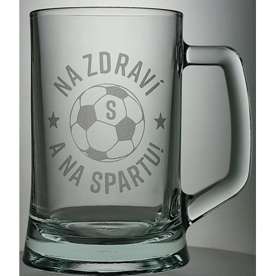 Kigler půllitr Sparta Praha se jménem 500 ml