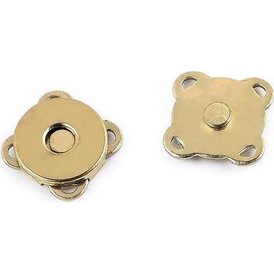 Pro Háčkování Magnetické zapínání 10 mm zlaté – Zboží Dáma