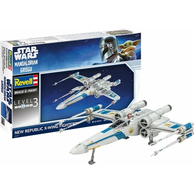 REVELL Plastic ModelKit SW 06791 The Mandalorian: X-Wing Fighter 1:57
