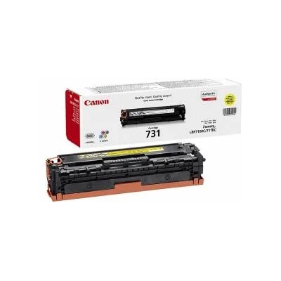 Canon Тонер касета за Canon CRG-731, 1500 страници, Yellow, office1_3020100743