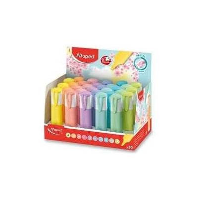 Maped Fluo Peps Pastel stojan 30 ks