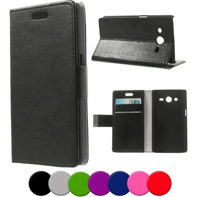 Samsung Galaxy Core 2 Dual SIM G355H Wallet Калъф + Стилус