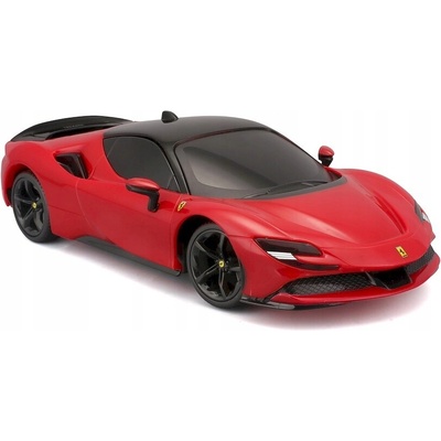 MAISTO RC Auto Ferrari SF90 Stradale na vysílačku 2,4GHz na baterie 1:24