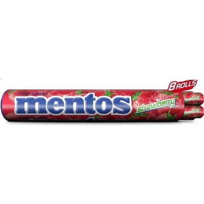 Mentos Strawberry 8 x 37 g