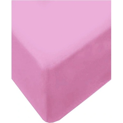 4 sleep jersey s gumou růžové 90x200