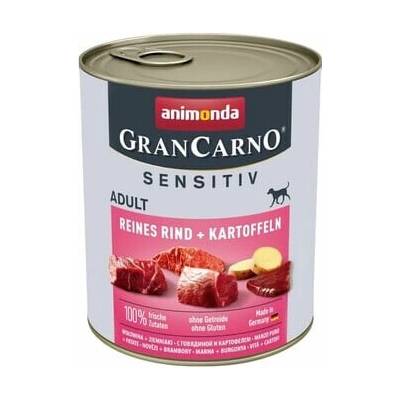 Animonda GranCarno Sensitiv Hovädzie a zemiaky 800 g