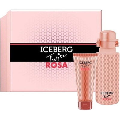 Iceberg Twice Rosa подаръчен комплект с тоалетна вода 125мл за жени 125 мл