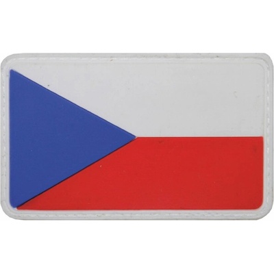 Nášivka 3D PVC vlajka ČR