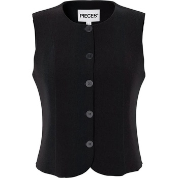 PIECES Елек Pieces Kamil Fitted waistcoat - Black (Black)