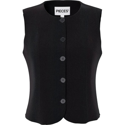 PIECES Елек Pieces Kamil Fitted waistcoat - Black (Black)