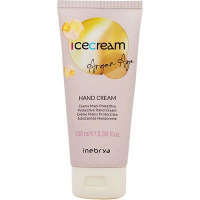 Inebrya Ice Cream Argan Age ochranný krém na ruce 100 ml