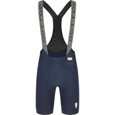 Q36.5 Мъжки клин за колоездене Q36.5 Dottore Pro Bib Shorts Cycling bottoms - Nautica Blue (055-3119-0313)
