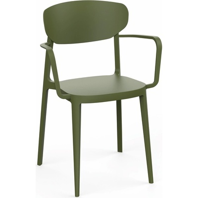 Rojaplast Křeslo MARE ARMCHAIR olivová