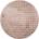 Multidecor Кръгъл килим RABBIT BUBBLE 160 cm бежов (MU0072)