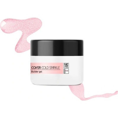 Mistero Milano Builder gel Simple Shape gel Cover cold sparkle 15 g