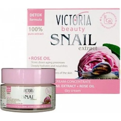 Victoria Beauty Snail Rose Oil дневен крем 50мл