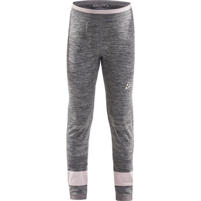 Craft detské funkčné spodky Fuseknit Comfort sivo-ružové