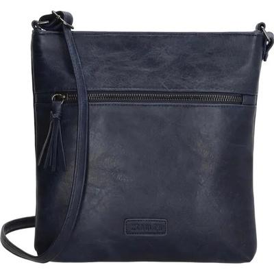 Beagles Tmavě modrá prošívaná crossbody kabelka „Jenny”