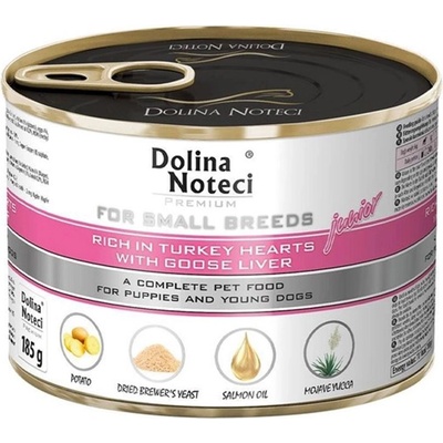 Dolina Noteci Premium Junior turkey hearts & goose liver 185 g
