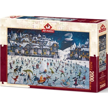 Art Puzzle Пъзел Art Puzzle от 2000 части - Танц върху лед (5498)