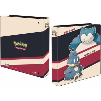 Ultra Pro Pokémon TCG Snorlax & Munchlax A4 album krúžkové