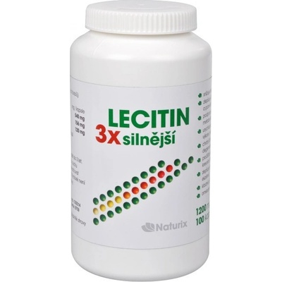Naturix Lecitin 1200 mg 100 kapslí