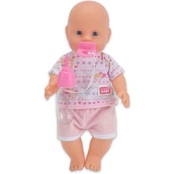 Simba Toys Новородено бебе: пишкащо бебе в розова рокля