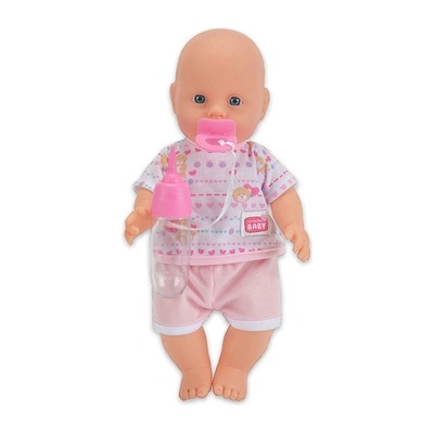 Simba Toys Новородено бебе: пишкащо бебе в розова рокля