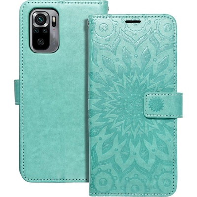 Pouzdro Forcell MEZZO Book XIAOMI Mi 11 Lite 5G / Mi 11 Lite LTE 4G / Mi 11 Lite NE mandala zelené