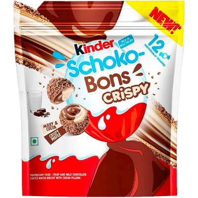 Ferrero Kinder Ferrero Шоколадови бонбони Crispy 67.2 г