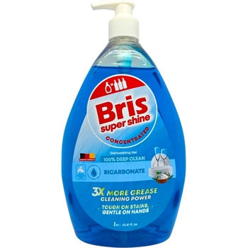 BRIS препарат за миене на съдове, 1000мл, Bicarbonate
