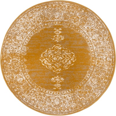 Hanse Home Жълто-оранжев кръгъл килим ø 160 cm Méridional - Hanse Home (105518-160)