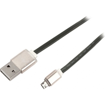 Net-X KABNTX1001 Micro USB to USB Nabíjení/Synchronizace, oboustranné konektory, černý