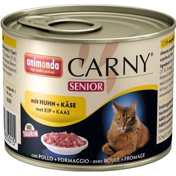 Carny Senior hovězí & kuře & sýr & vývar 200 g