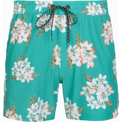 Hurley Мъжки плажни шорти Hurley Malaga Volley Swim Short Teal Tint