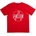 FALLEN triko Circle Tee Red RED