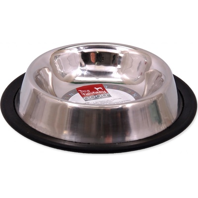 DOG FANTASY Miska nerezová s gumou 15,5 cm 190 ml
