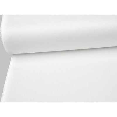 Mirtex Látka kepr NORD 290/00 Bílá šíře 150cm Zbytková metráž