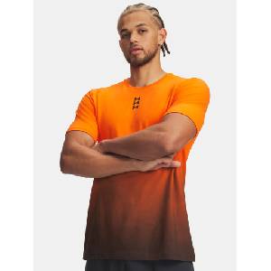 Under Armour Мъжка тениска Under Armour UA M HOOPS TRIPLE LOGO SS Under Armour | Oranzhev | МЪЖЕ | S