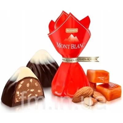 Roshen Pralinky Mont Blanc Mandle-Karamel 1 kg
