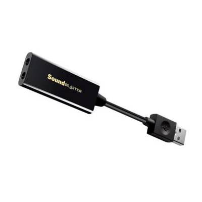 CREATIVE Sound Blaster PLAY! 3 USB (externí zvukovka), 3D zvuk, USB DAC převodník a zesilovač (70SB173000000)